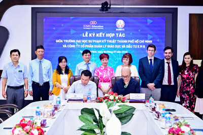 Trường ĐH Sư phạm Kỹ thuật TP.HCM  ký kết hợp tác với EMG Education về việc triển khai chứng chỉ PEIC