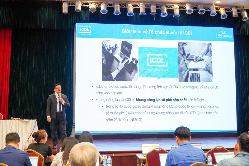Tập huấn chuyên môn chương trình Tin học quốc tế ICDL Digital Student năm học 2026–2027