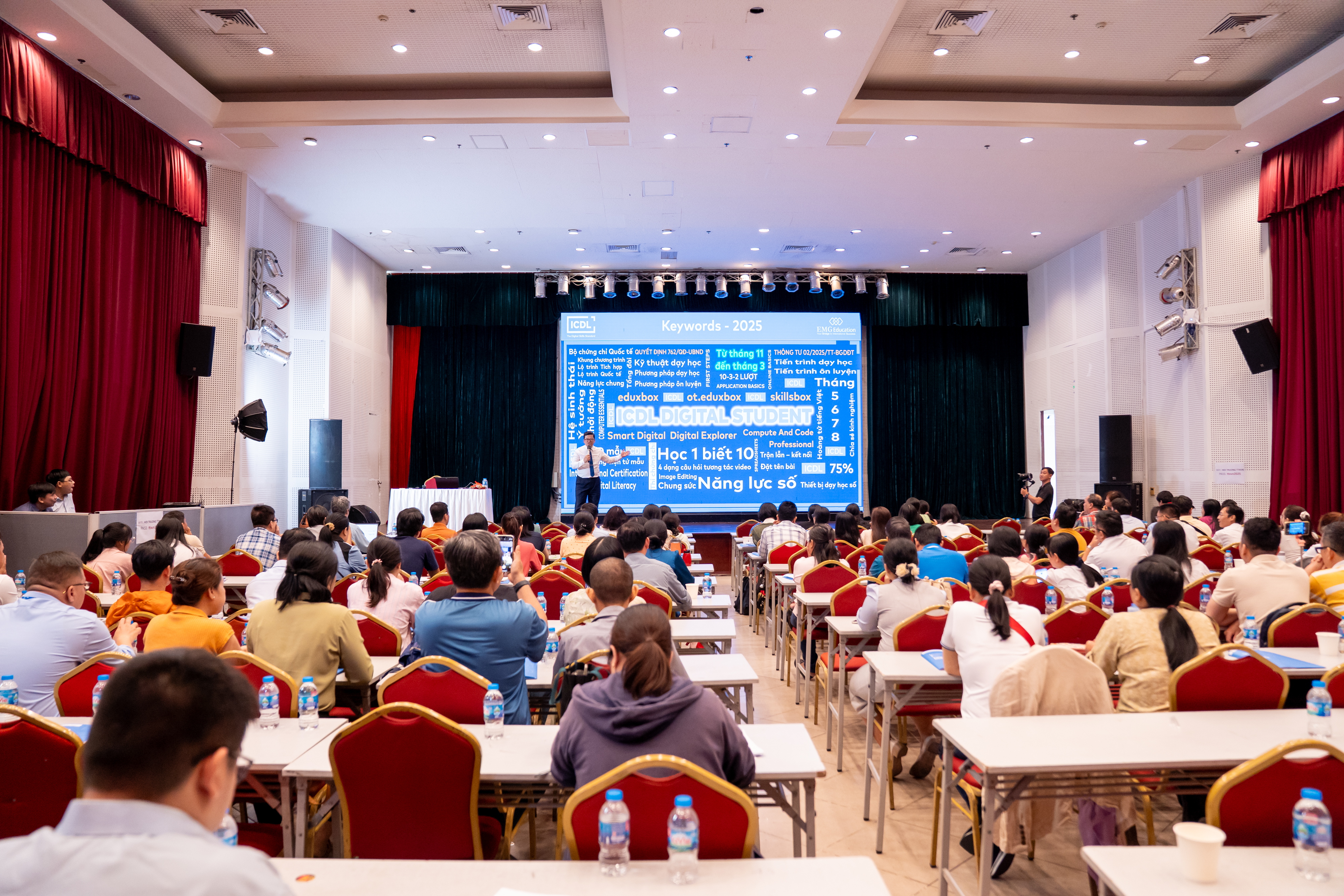 Tập huấn chuyên môn chương trình Tin học quốc tế ICDL Digital Student  năm học 2025 - 2026