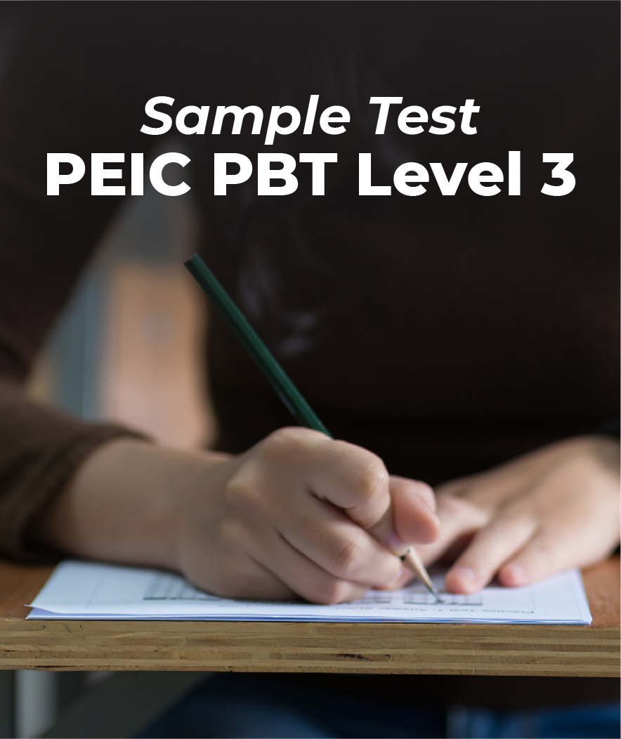 ENG_sample test PEIC PBT Level 3
