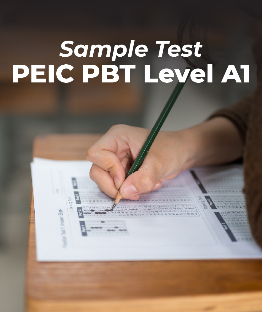 ENG_sample test PEIC PBT Level A1