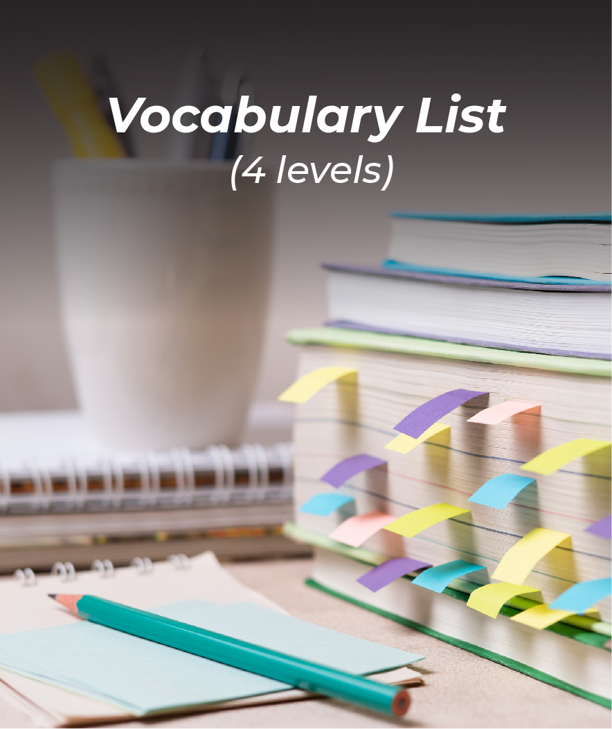 ENG_Vocabulary List (4 levels)