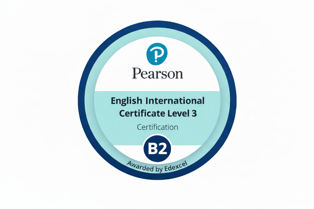 Pearson English International Certificate Level 3 (CEFR B2)