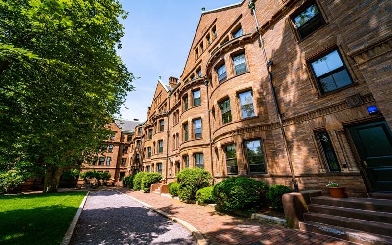 Một góc của Harvard - ngôi trường thuộc khối Ive League danh giá