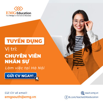 Chuyên viên Nhân sự (Làm việc tại Hà Nội)