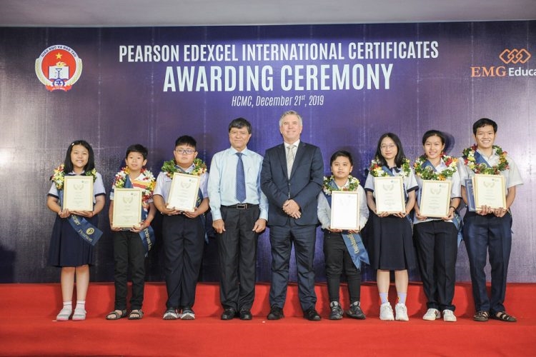 Học sinh chương trình TATH tham dự lễ tốt nghiệp và trao chứng chỉ năng lực quốc tế của Pearson 