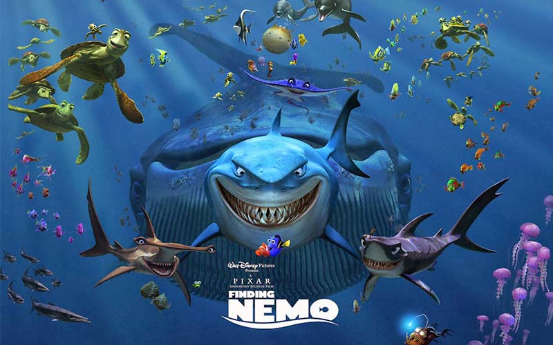 Poster phim “Đi tìm Nemo” (2003)